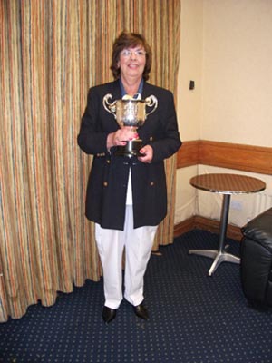 B&DWBA Champion of Champions 2021 Runner Up Gill Barron - Moordown Bowling Club