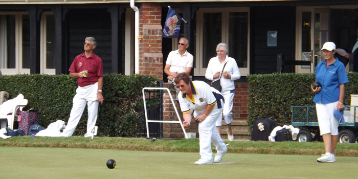 BDWBA Ladies Singles Championship Winner 2013 - Moordown Lady Kim Tavener