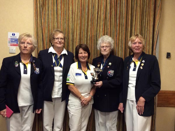 BDWBA Division D Runners Up 2019 - Moordown Bowling Club Ladies