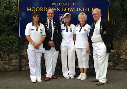 Bournemouth Open 2016 - Ladies Triples Finalists - Moordown Bowling Club