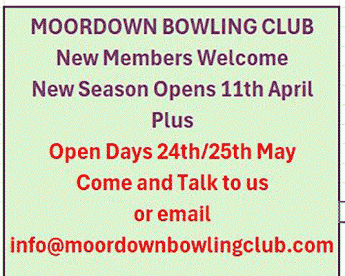 Moordown Bowling Club New Members Welcome 2026