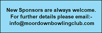 Moordown Bowling Club New Sponsors Welcome